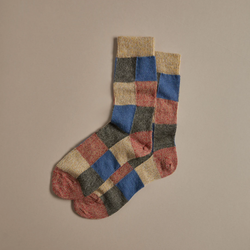 Rove Knitwear Colour Patchwork Socks