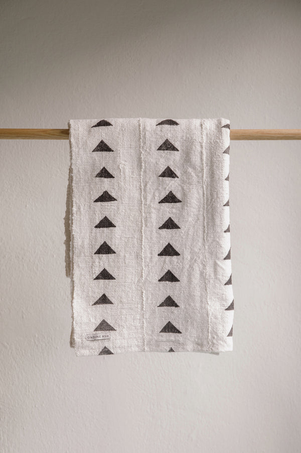 Triangle Mud Cloth Blanket